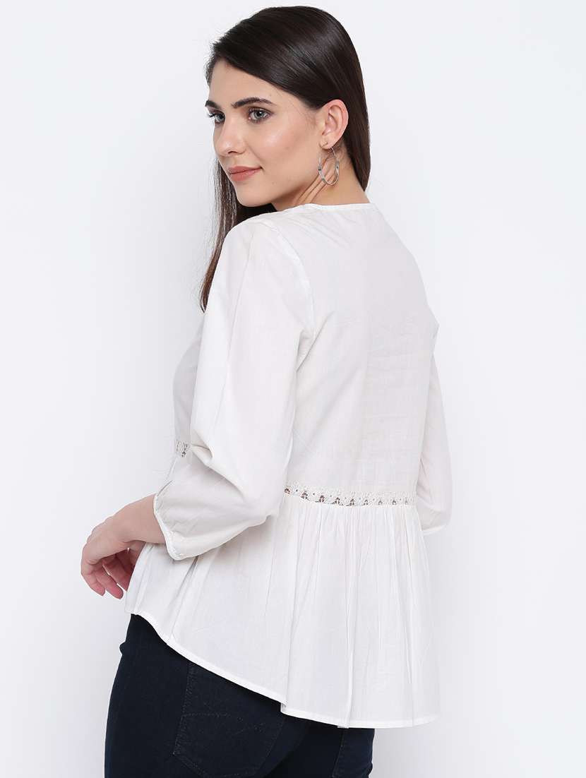 women's straight square neck top - 16764245 -  Standard Image - 2