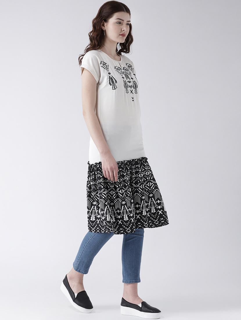 embroidered detail peplum tunic - 16764249 - Standard Image - 2