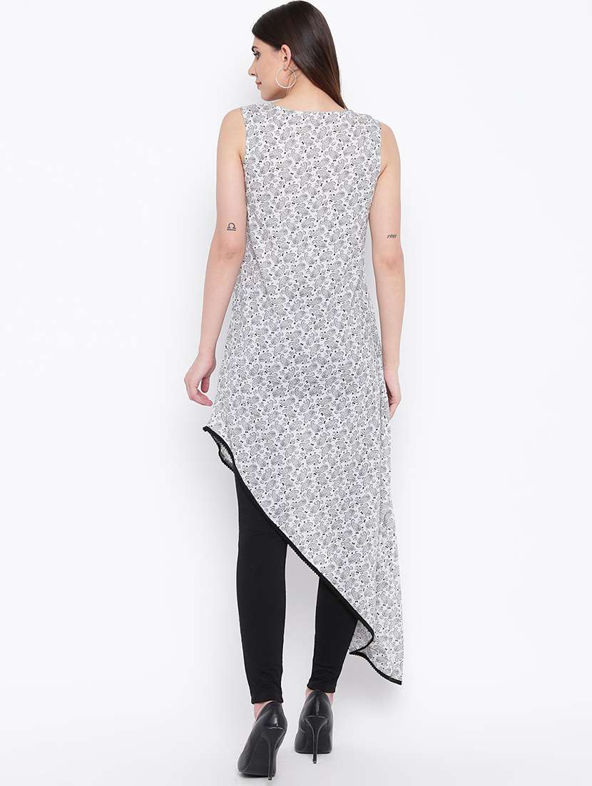 women's asymmetric kurta - 16764254 -  Standard Image - 2