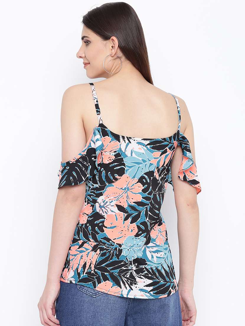 women's straight shoulder strap top - 16764264 -  Standard Image - 2