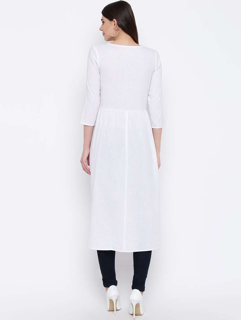 women's front slit kurta - 16764412 -  Standard Image - 2