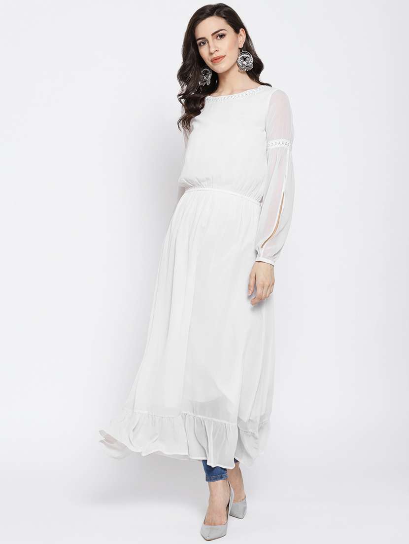 women's flared kurta