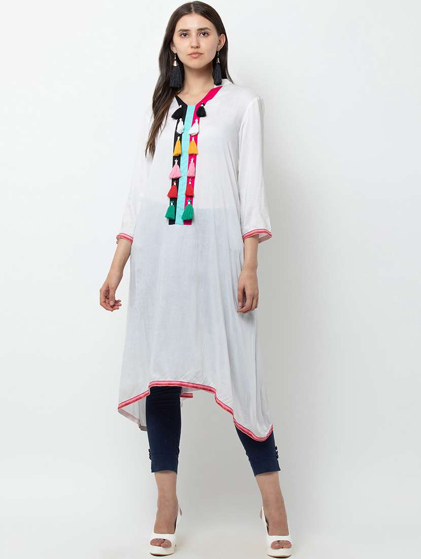 women's asymmetric kurta