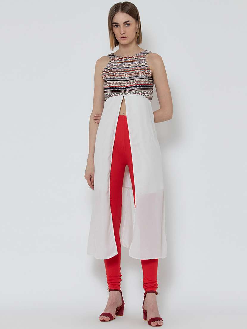 women's front slit kurta