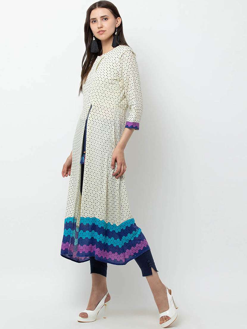 women's front slit kurta - 16764438 -  Standard Image - 2