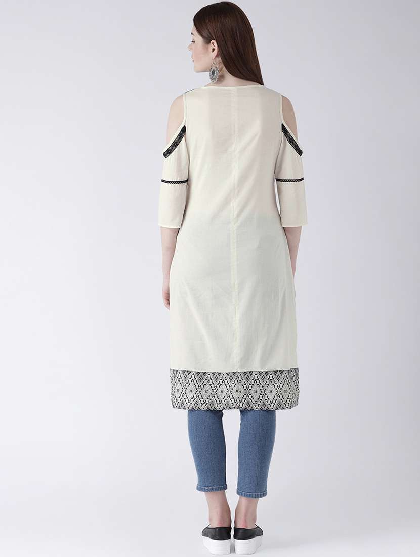 women's straight kurta - 16764454 -  Standard Image - 2