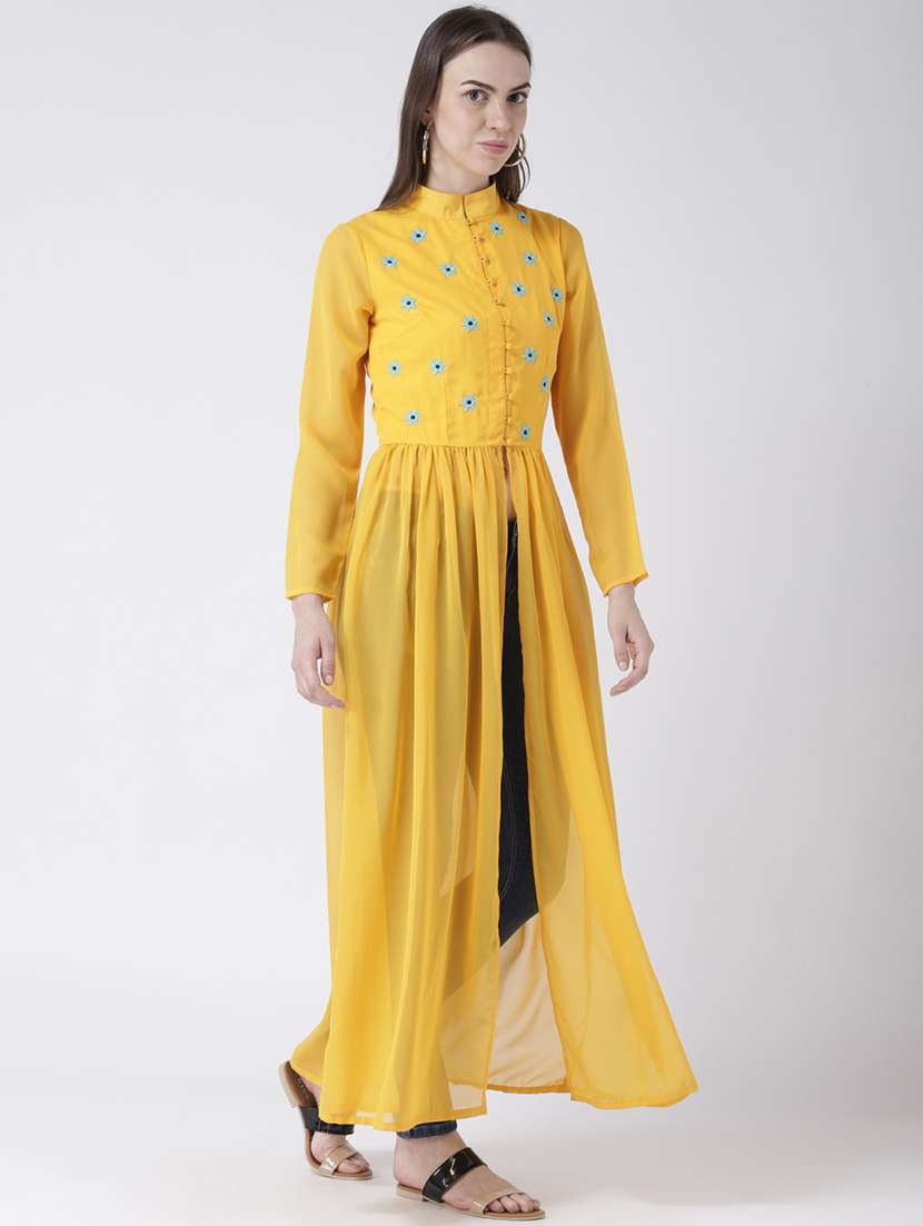 women's front slit kurta - 16764456 -  Standard Image - 2