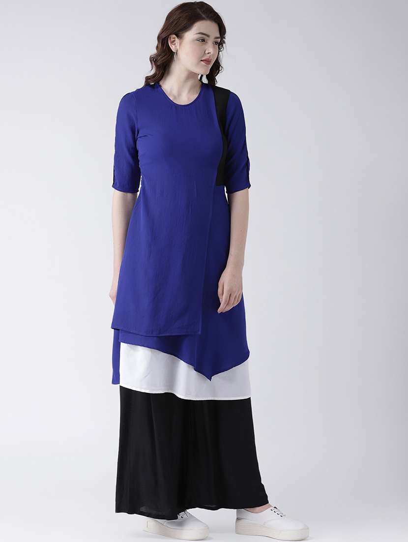 women's layered kurta - 16764460 -  Standard Image - 2