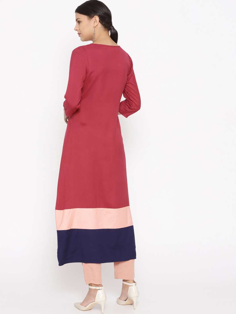 women's front slit kurta - 16764461 -  Standard Image - 2