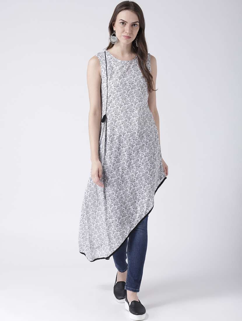 women's asymmetric kurta