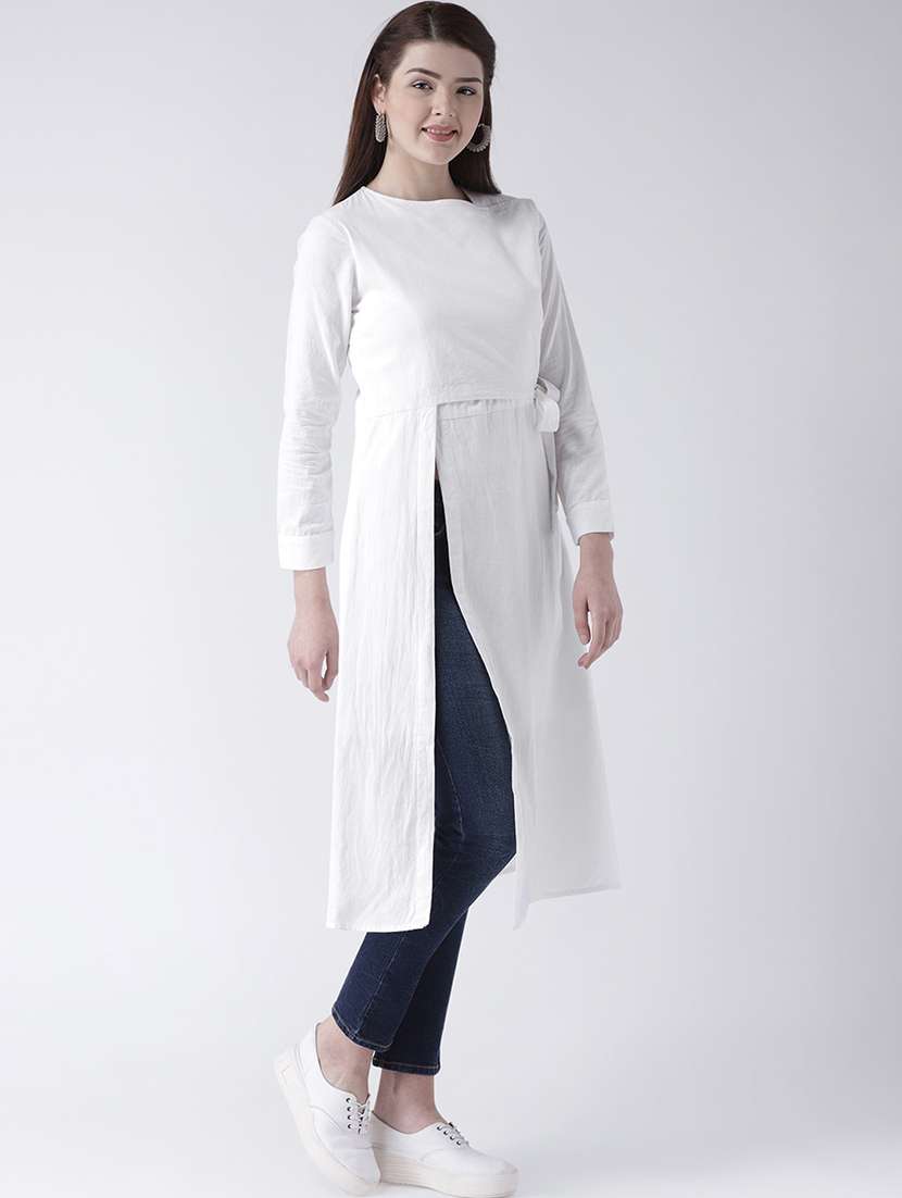 women's front slit kurta - 16764482 -  Standard Image - 2