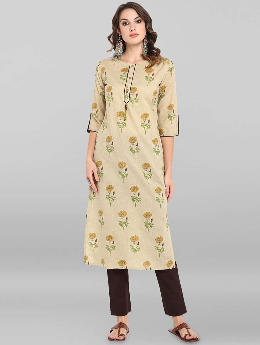 floral kurta pant set
