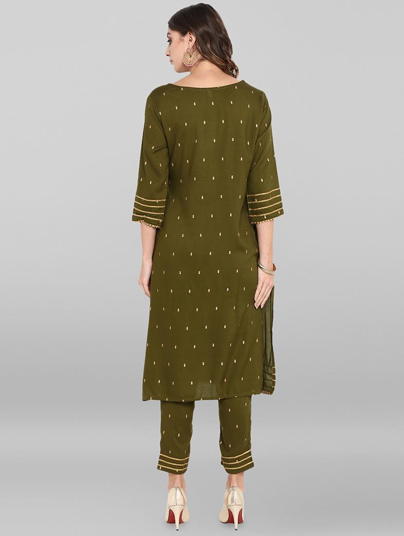 printed kurta pant set - 16765192 - Standard Image - 2