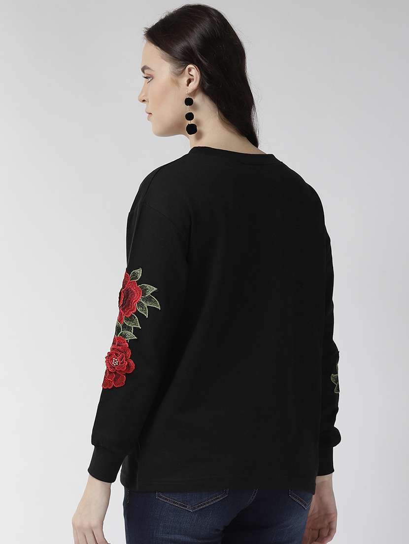 women's placement print sweatshirt - 16765266 -  Standard Image - 2