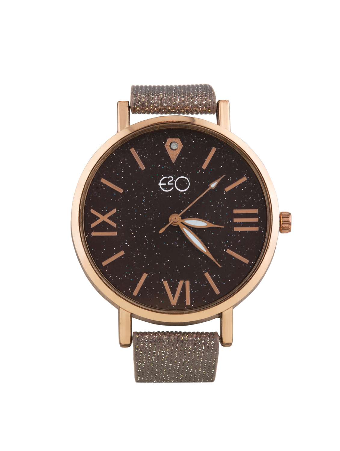 e2o simple glitter strap analouge women's watch