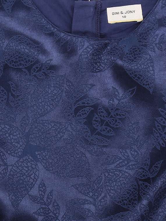 sheer net cotton blend frock - 16772471 - Standard Image - 2