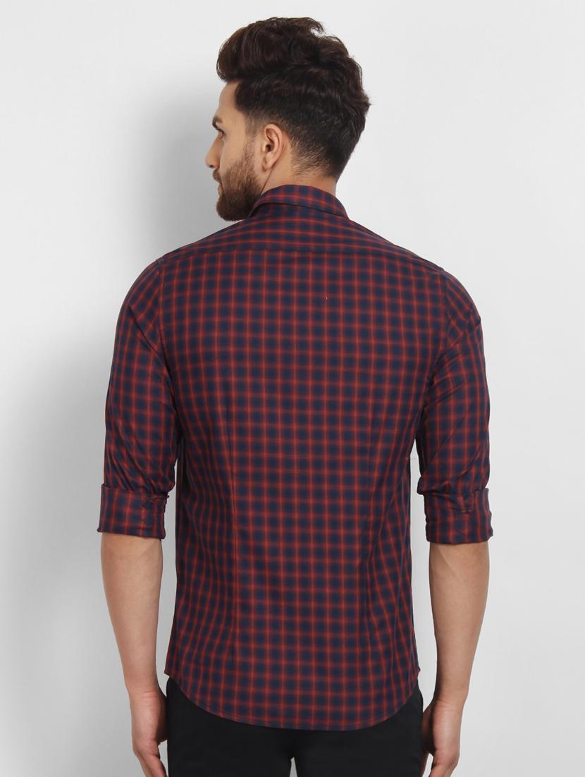 mens checks casual shirt - 16773417 - Standard Image - 2