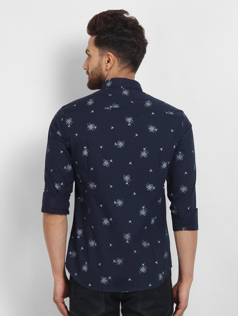 mens printed casual shirt - 16773430 - Standard Image - 2