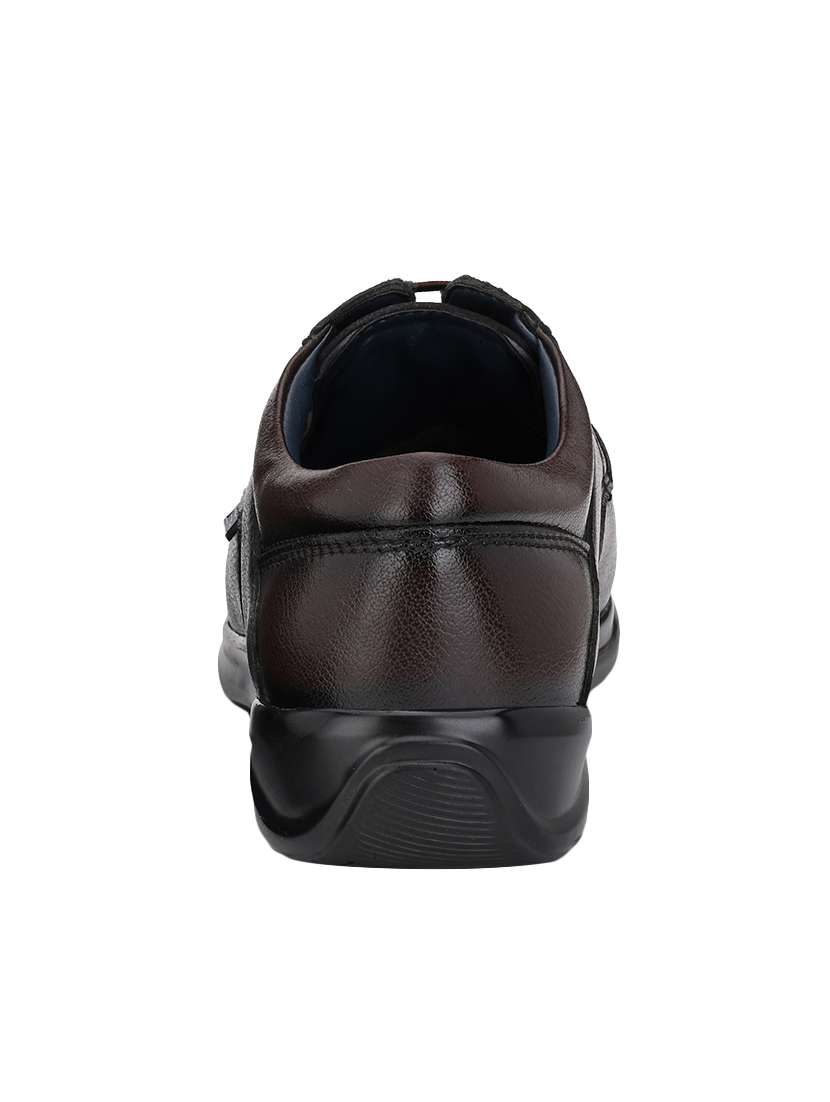 brown leather lace-up derbys - 16773546 -  Standard Image - 2