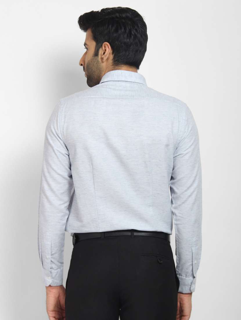 mens solids formal shirt - 16773636 - Standard Image - 2