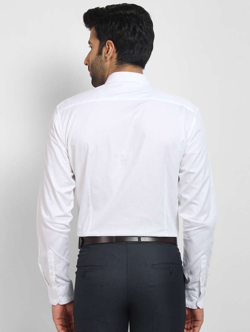 mens solids formal shirt - 16773649 - Standard Image - 2