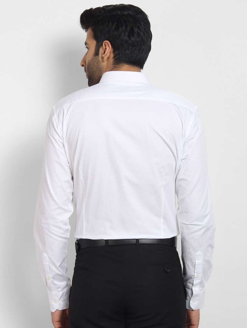 mens self design formal shirt - 16773650 - Standard Image - 2
