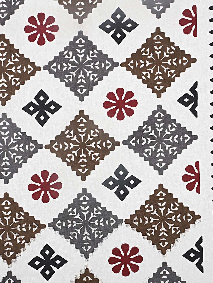  cotton double bed sheet with 2 pillow covers - 16775324 -  Standard Image - 2