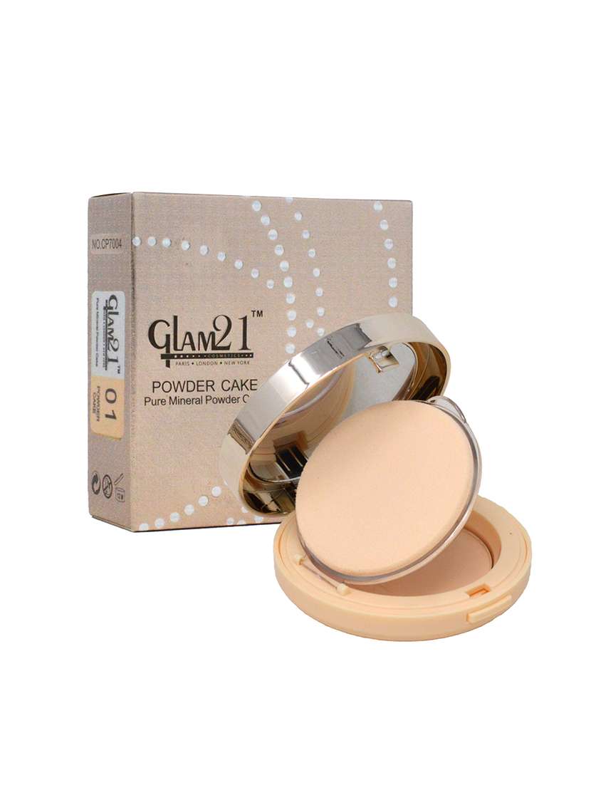 glam21 pure mineral powder cake cp7004-01