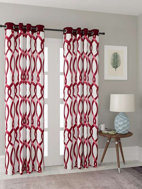 polyester printed door curtains - 16782145 -  Standard Image - 0