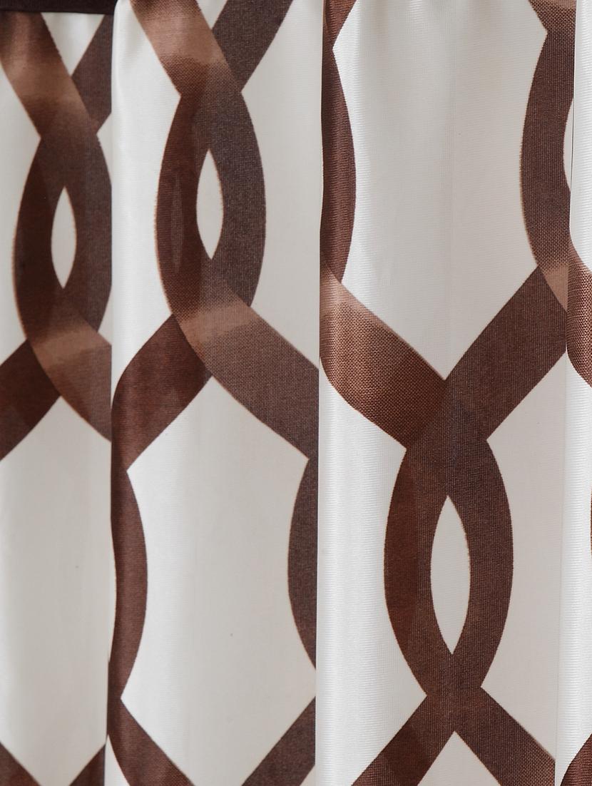 polyester plain printed window curtains - 16782191 - Standard Image - 2