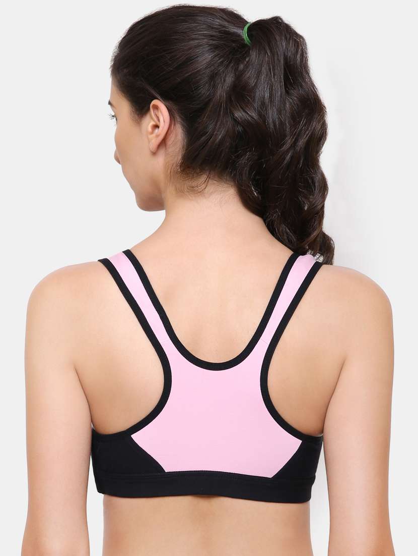 color block sports bra - 16782648 - Standard Image - 2