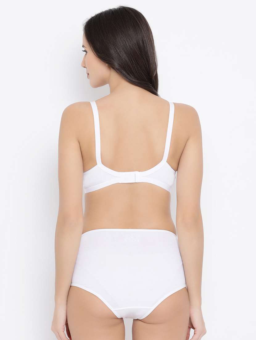 bow patch solid bra and panty set - 16783195 -  Standard Image - 2