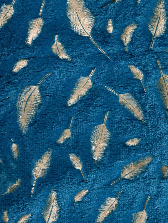 light blue fur shawl - 16785035 - Standard Image - 2