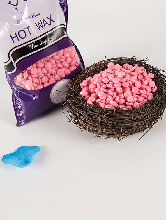 high quality painless/ stripless brazilian wax beans for unisex