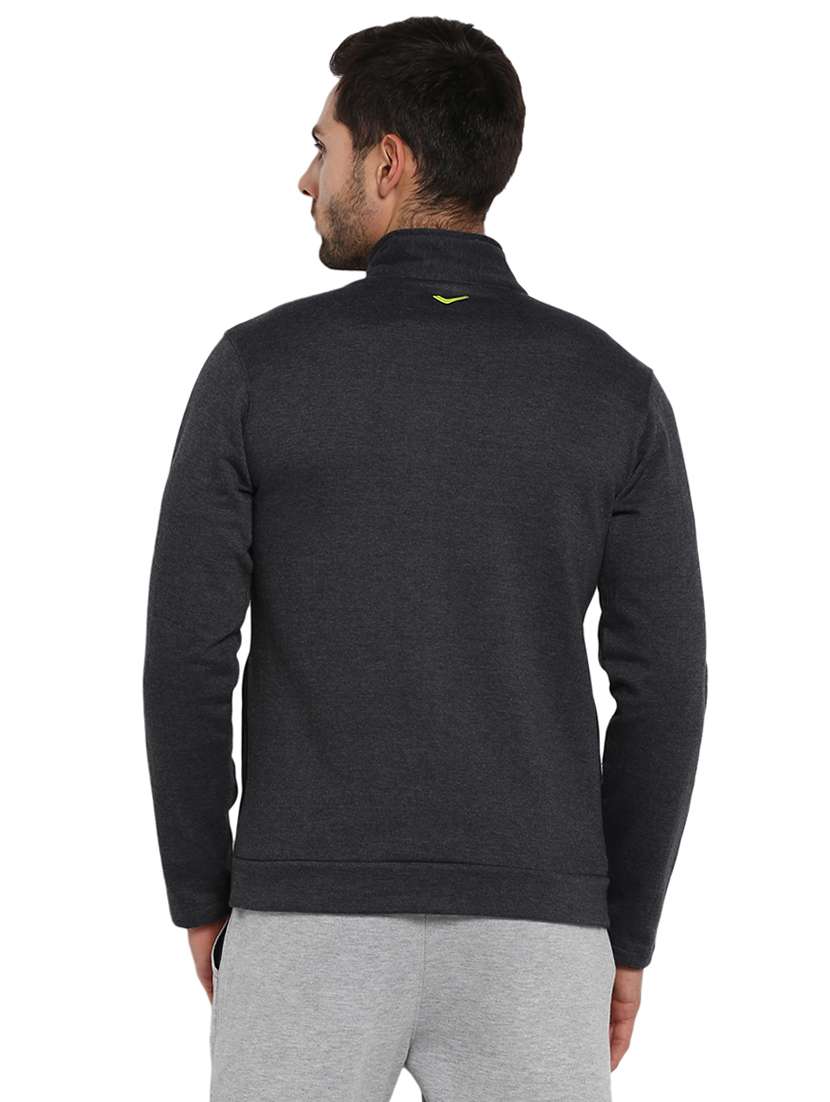 grey color block casual jacket - 16790302 -  Standard Image - 2