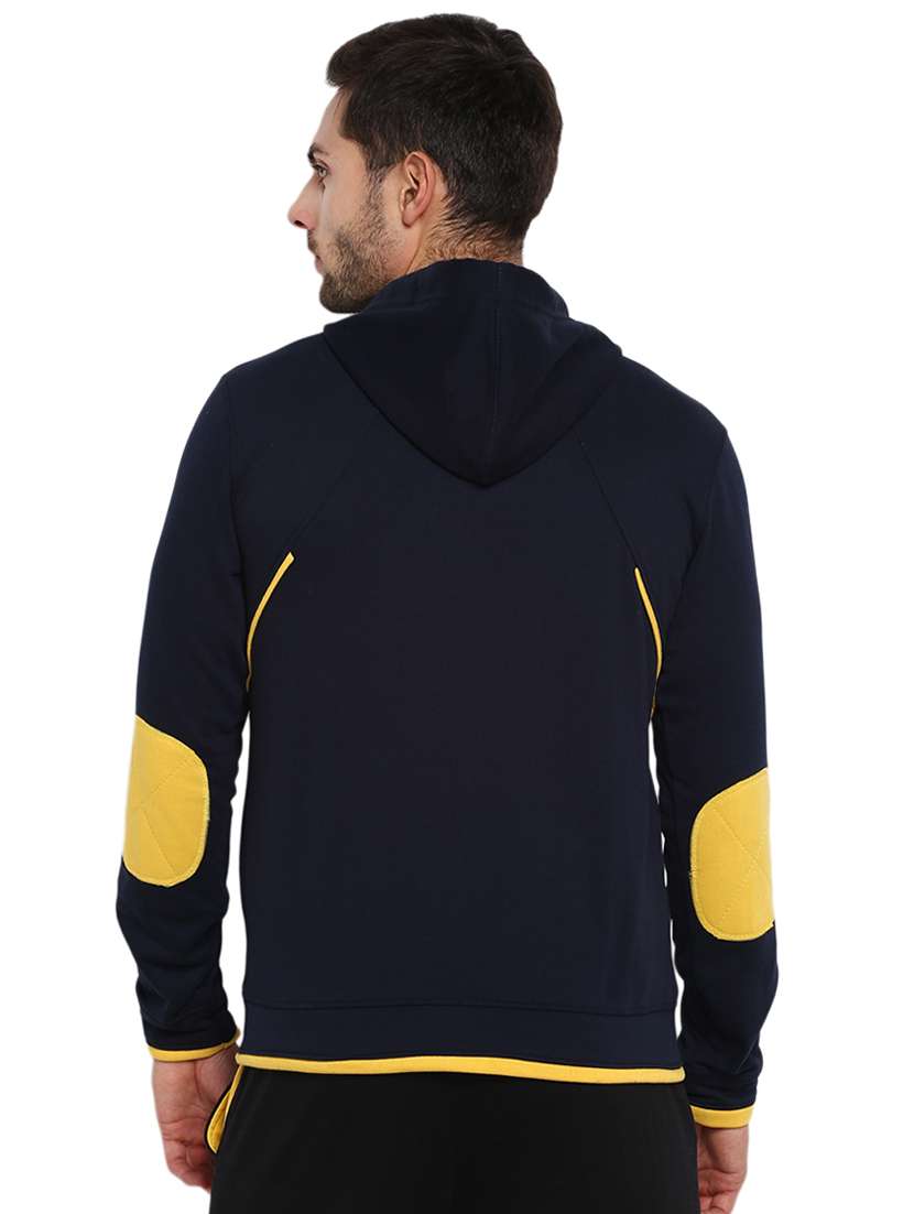 navy blue solid sweatshirt - 16790323 -  Standard Image - 2
