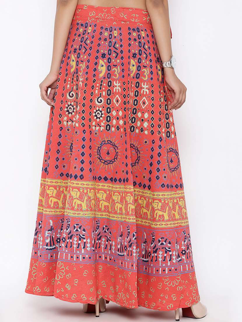 printed long skirt - 16791048 -  Standard Image - 2
