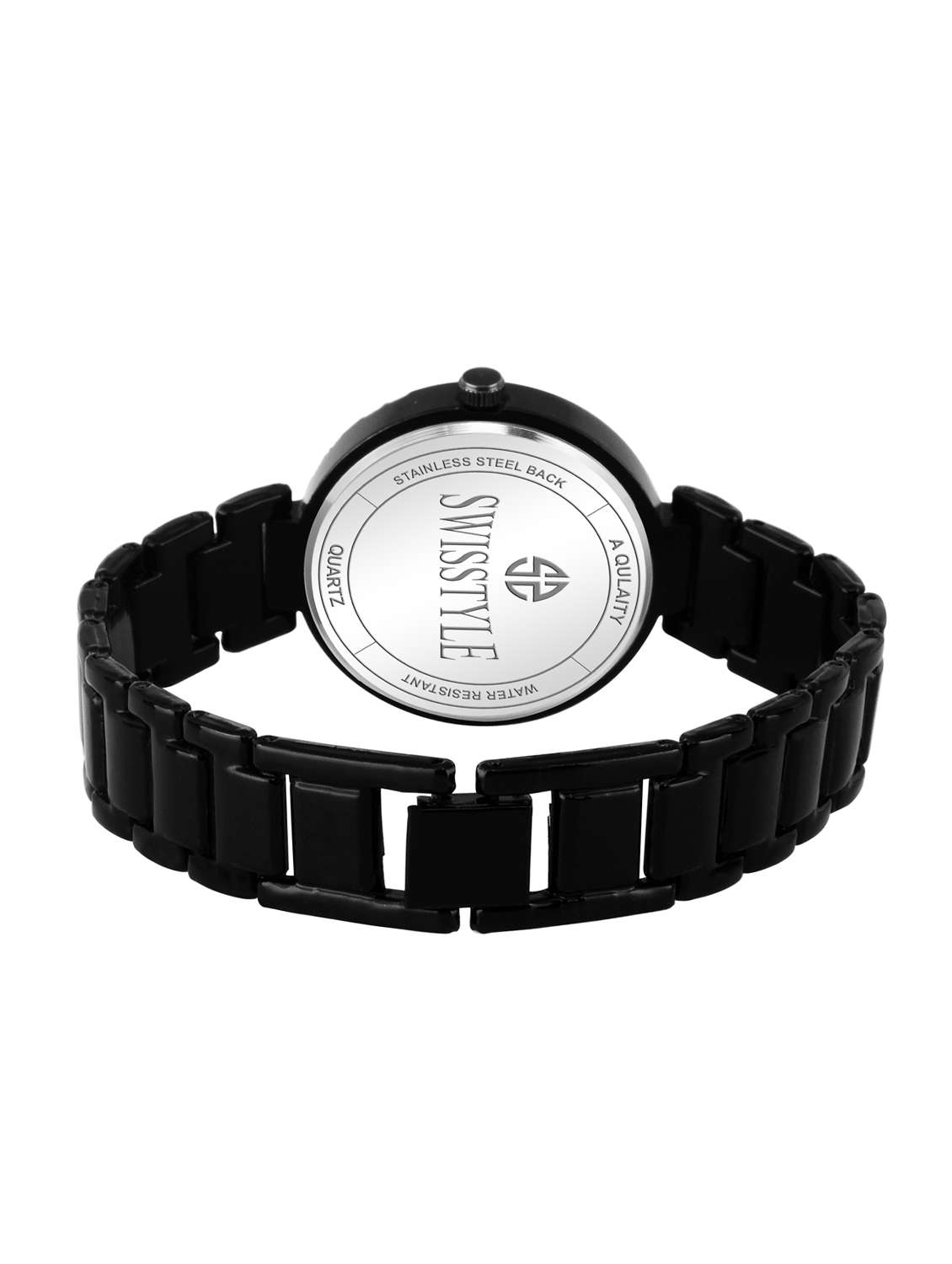 swisstyle black dial analog women's watch-ss-lr312-blk-blk-ch - 16791648 -  Standard Image - 2