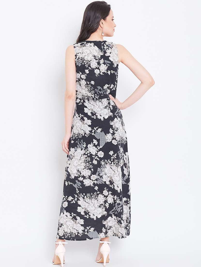 women's fit & flare floral dress - 16792326 -  Standard Image - 2