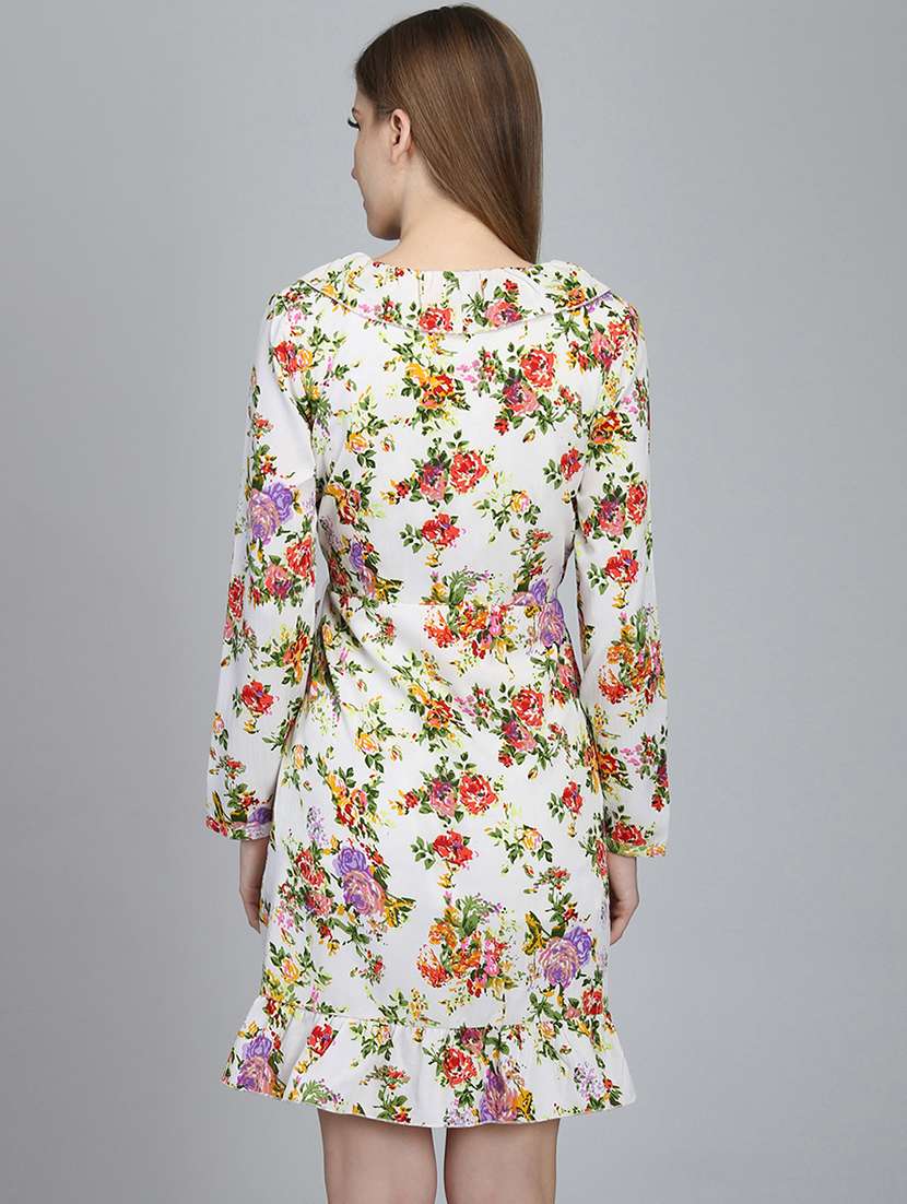 women's wrap floral dress - 16792347 -  Standard Image - 2