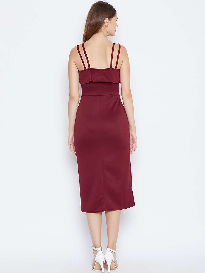 women's sheath solid dress - 16792430 -  Standard Image - 2