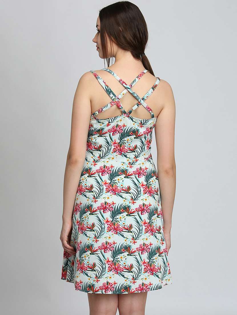 women's shift ajrakh dress - 16792444 -  Standard Image - 2