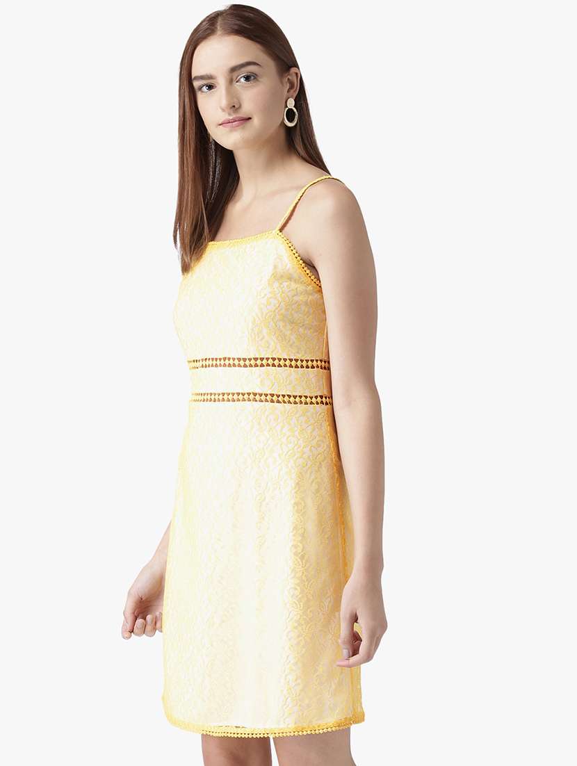 women's shift self design dress - 16792448 -  Standard Image - 2