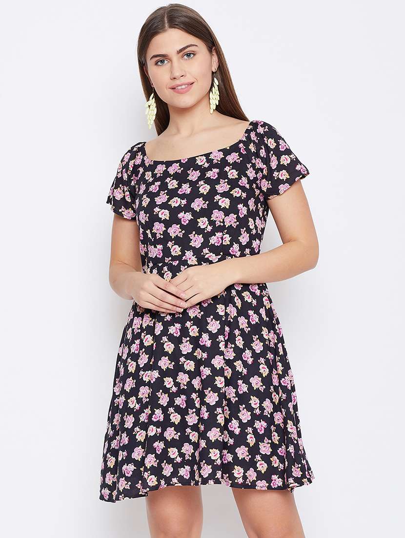 women's sheath floral dress