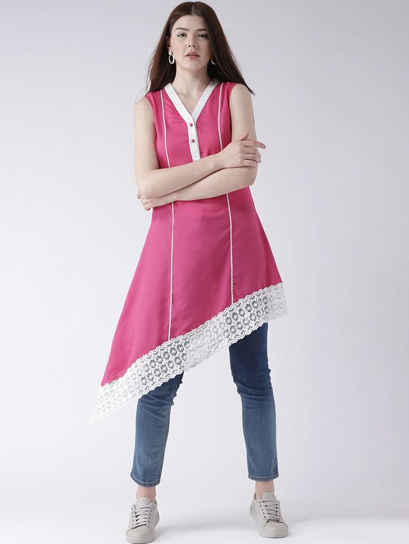 women's asymmetric kurta