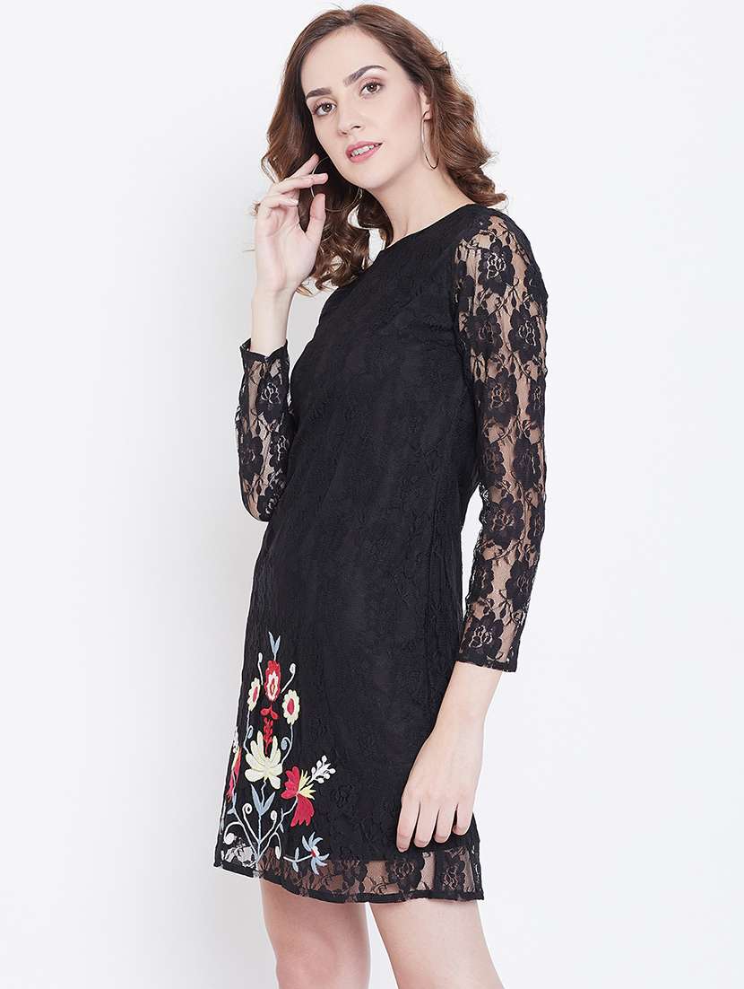 women's sheath self design dress - 16792502 -  Standard Image - 2