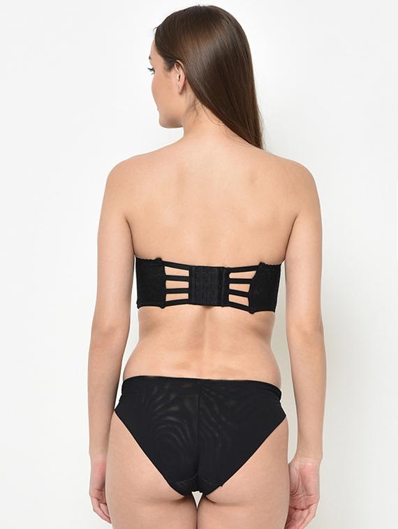 black lace bras and panty set - 16794184 - Standard Image - 2