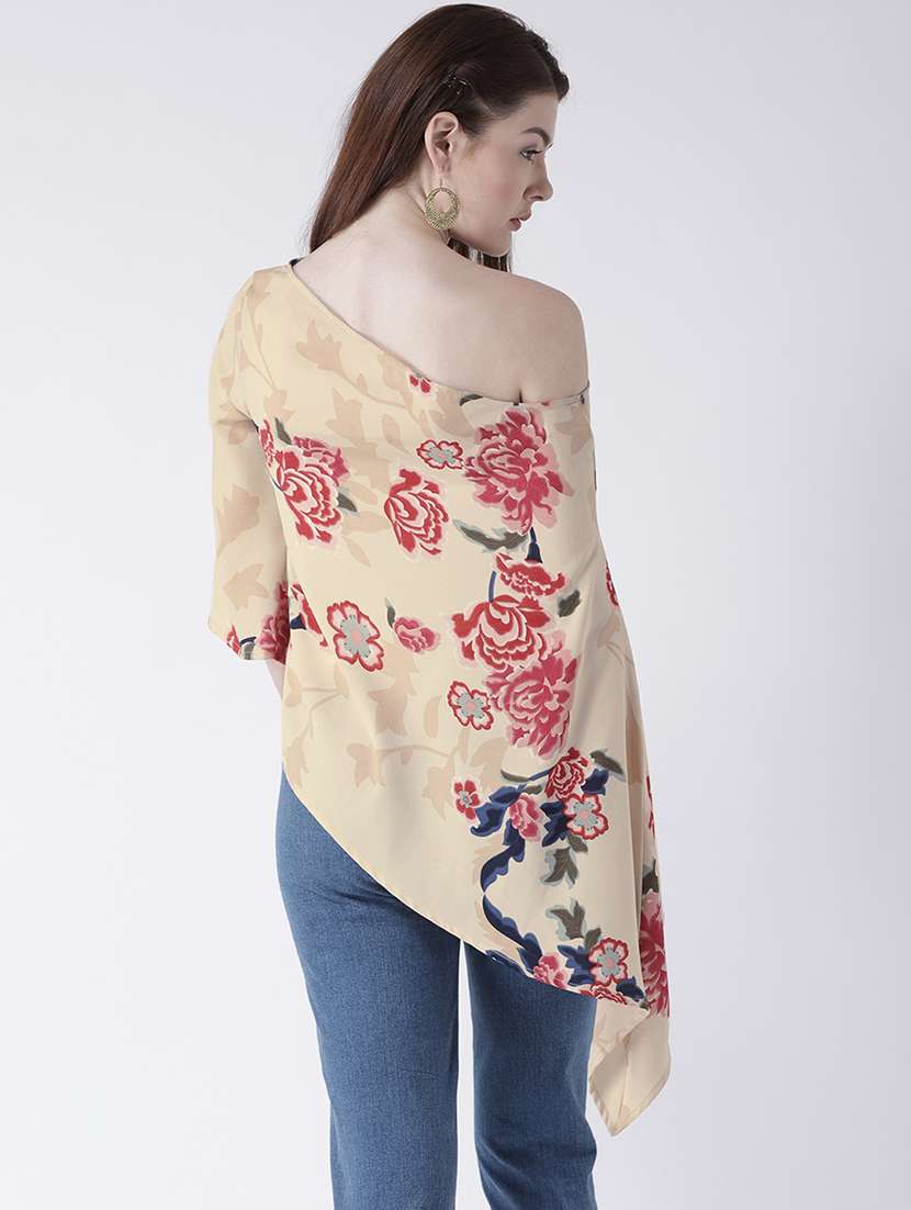 women's asymmetric single shoulder top - 16796203 -  Standard Image - 2