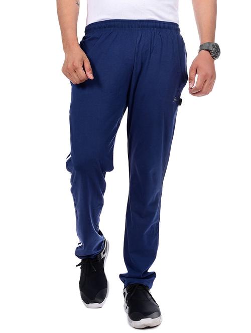 blue side striped full length track pant - 16799750 -  Standard Image - 0