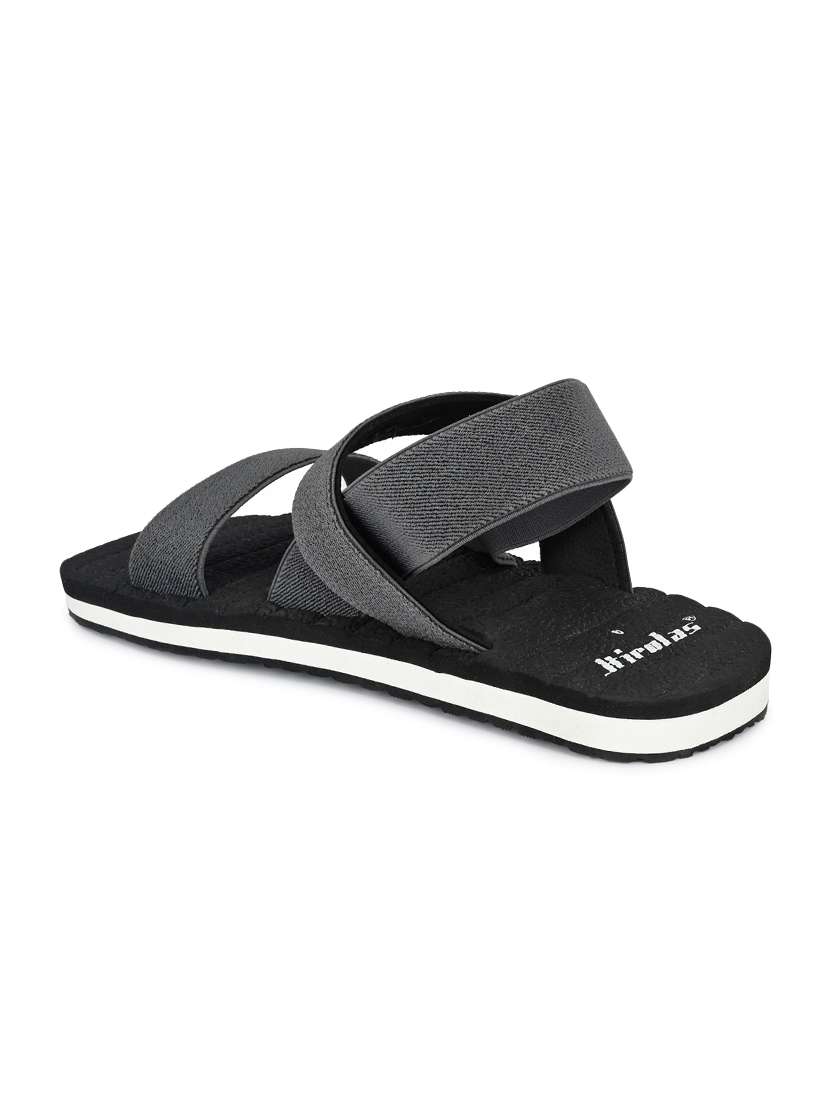 grey fabric back strap flip flops - 16801433 -  Standard Image - 2